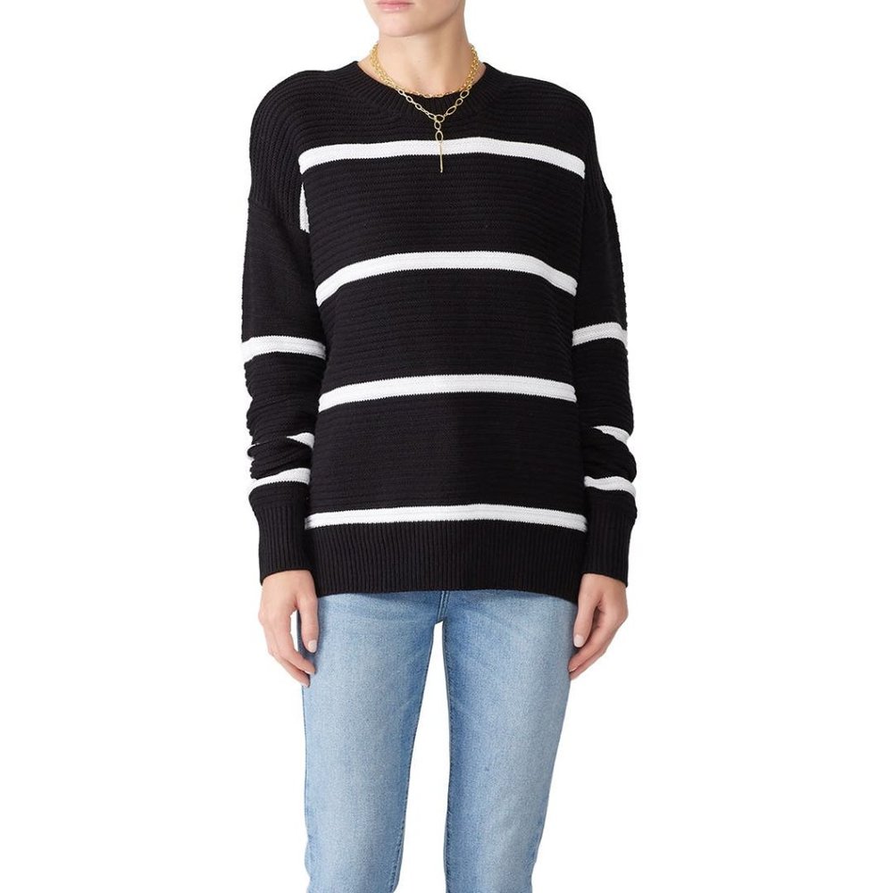 SHILLA Allure Stripe Sweater Size S